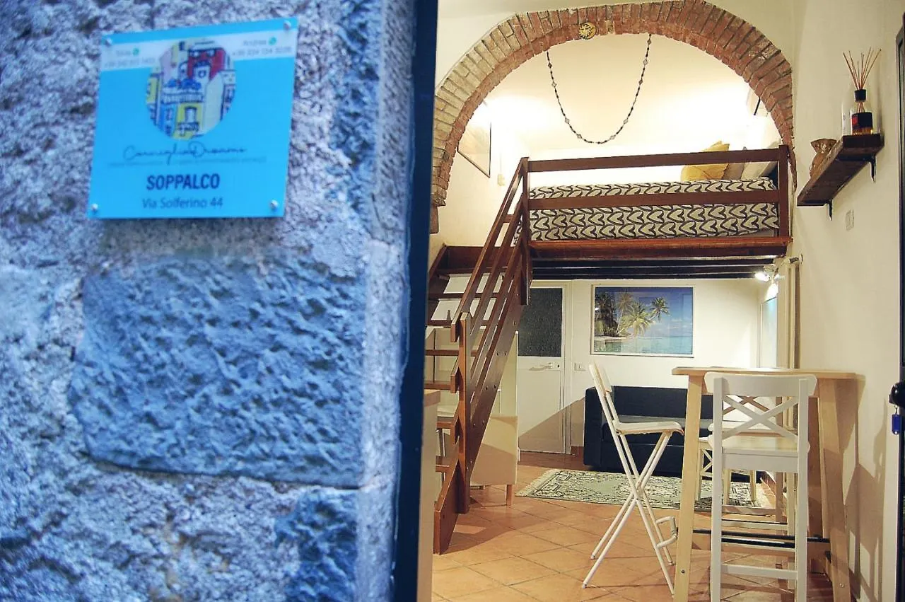 Nocleg ze śniadaniem Bed and Breakfast Il Soppalco Corniglia Włochy
